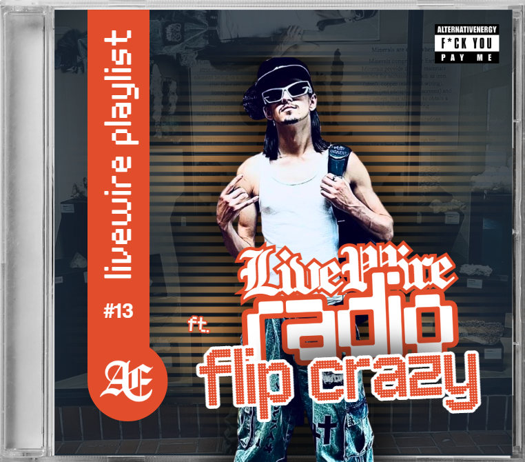 FlipCrazy LiveWire playlist cover